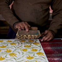 Hand Block Printed Gift Bags Small | Sunshine